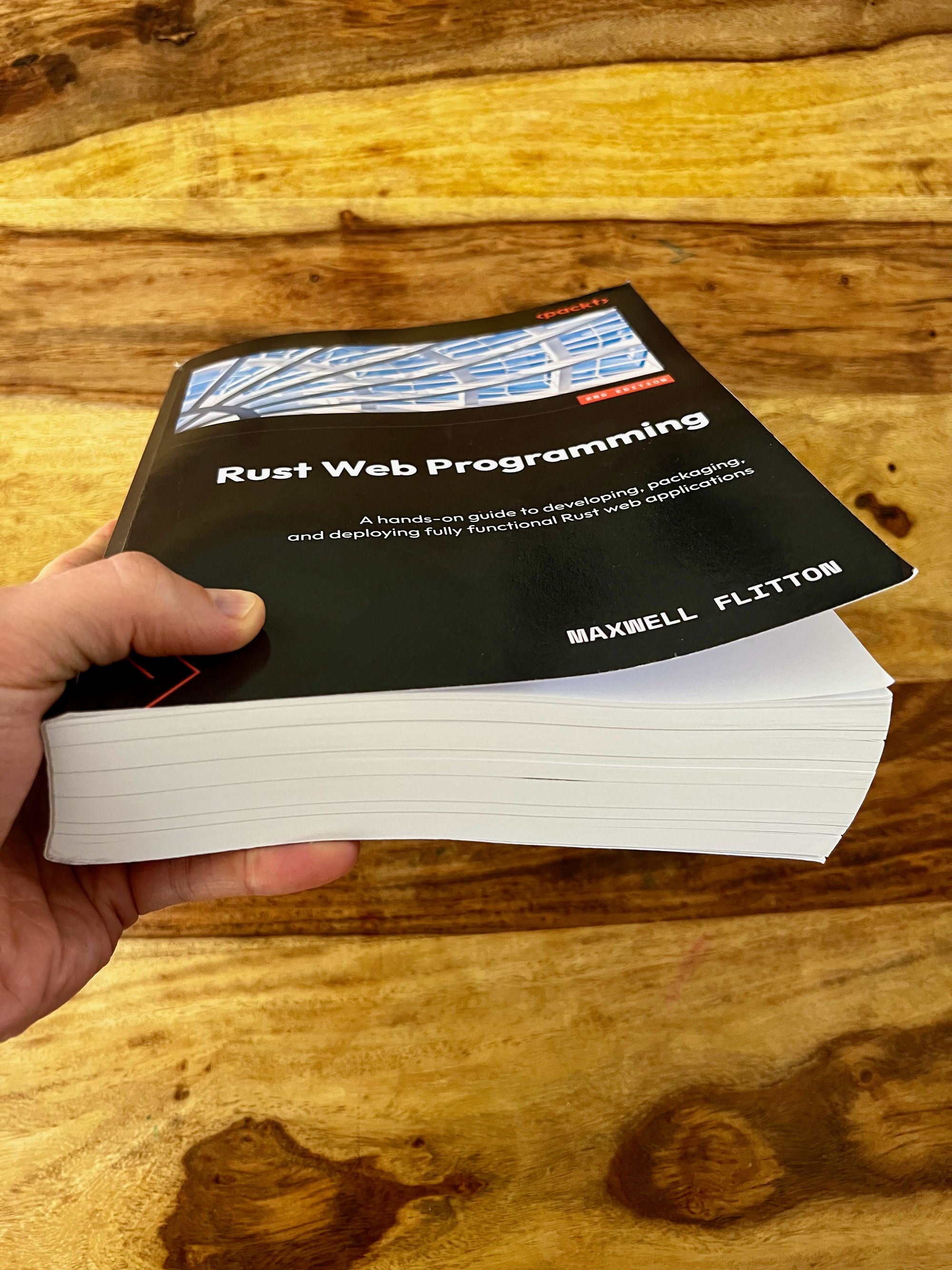 "Rust Web Programming" by Maxwell Flitton