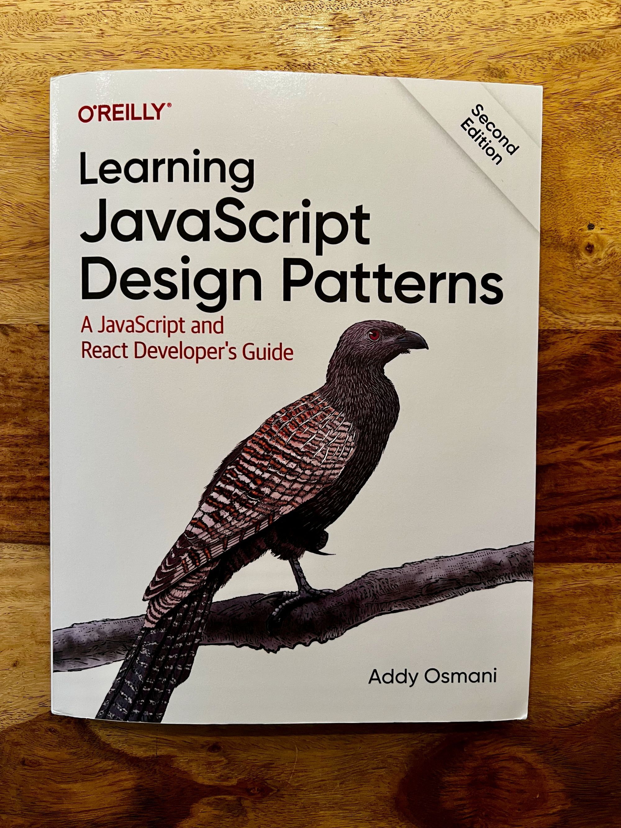 "Learning JavaScript Design Patterns" by Addy Osmani