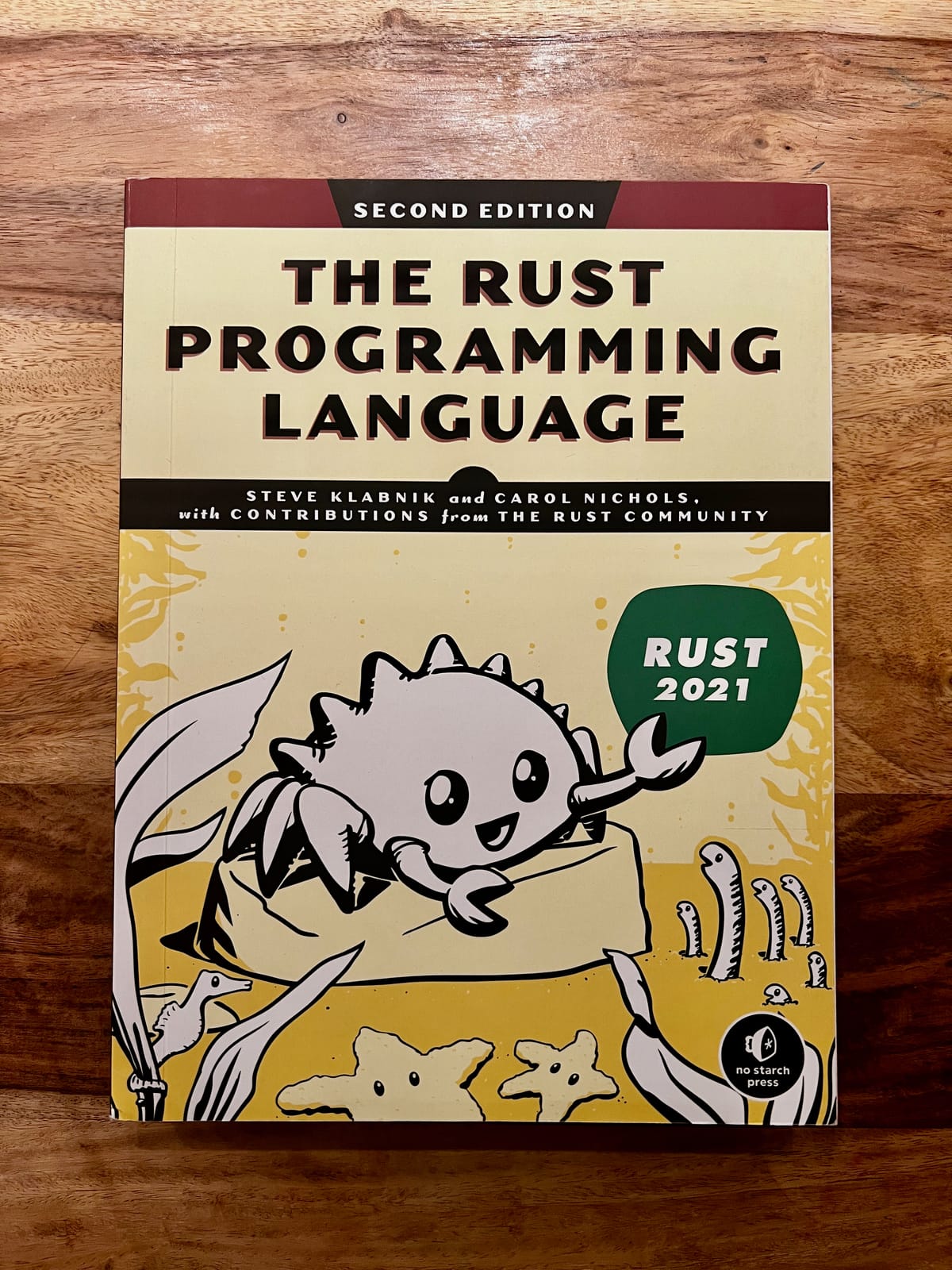 "The Rust Programming Language" by Steve Klabnik and Carol Nichols