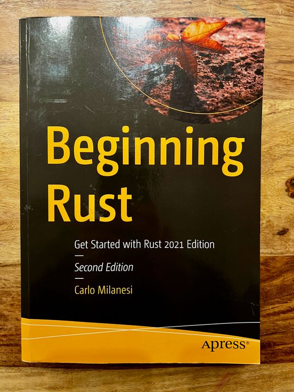 "Beginning Rust" by Carlo Milanesi