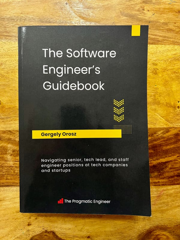 "The Software Engineer's Guidebook" by Gergely Orosz